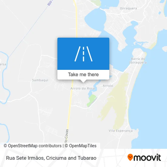 Rua Sete Irmãos map