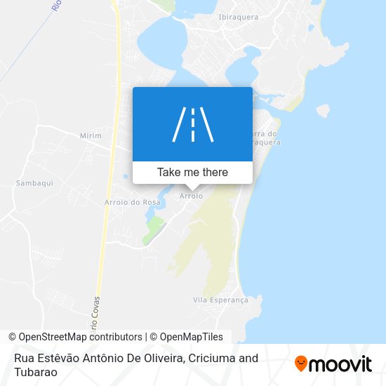 Rua Estêvão Antônio De Oliveira map