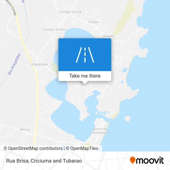 Rua Brisa map