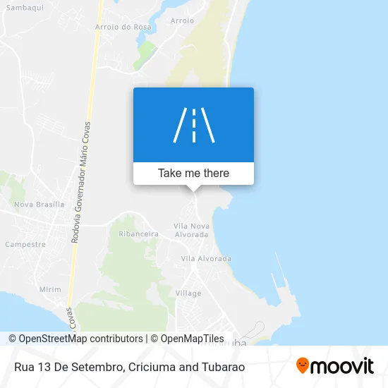 Rua 13 De Setembro map