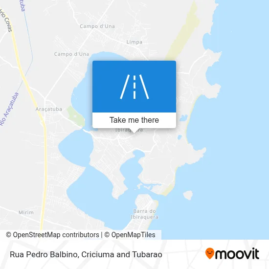Rua Pedro Balbino map