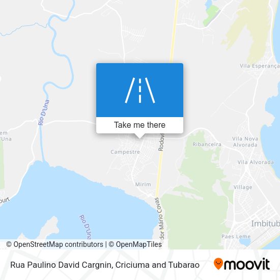 Rua Paulino David Cargnin map