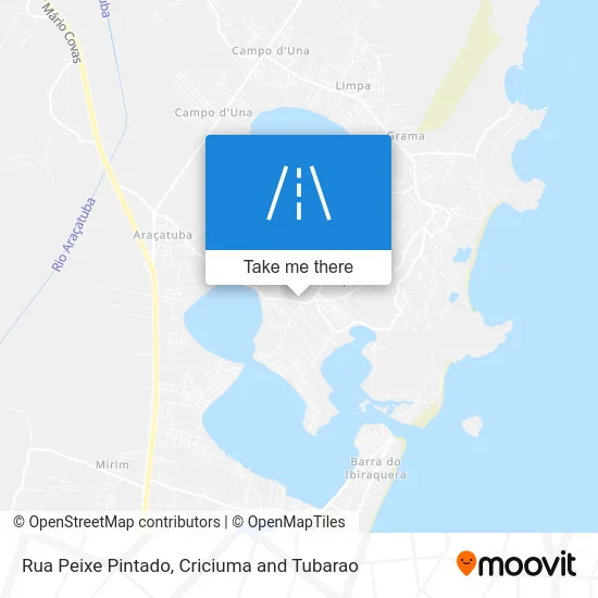 Rua Peixe Pintado map