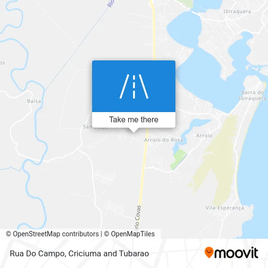 Rua Do Campo map