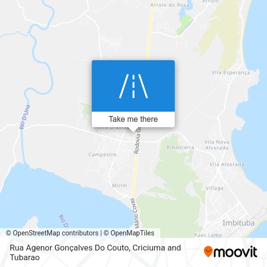 Rua Agenor Gonçalves Do Couto map