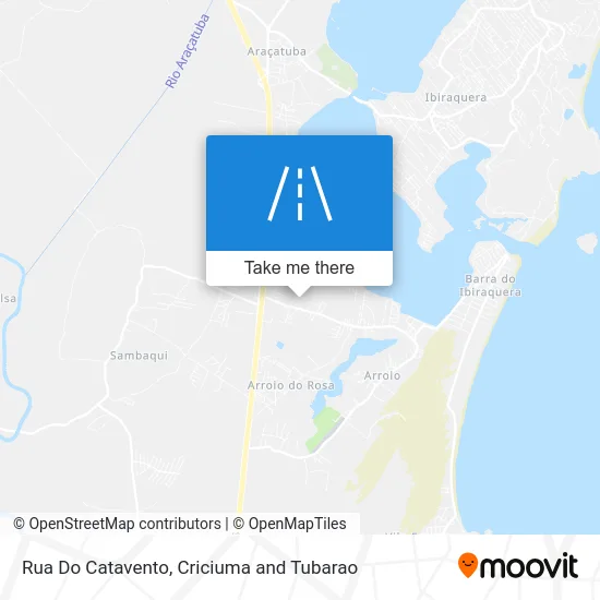 Rua Do Catavento map