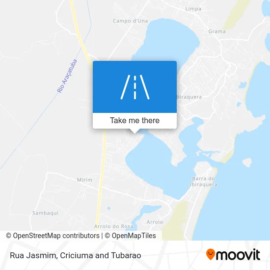 Rua Jasmim map