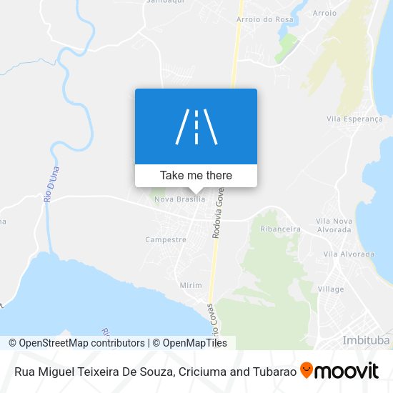 Rua Miguel Teixeira De Souza map