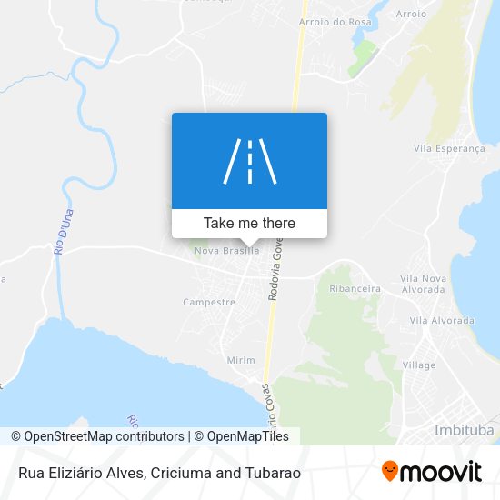 Rua Eliziário Alves map