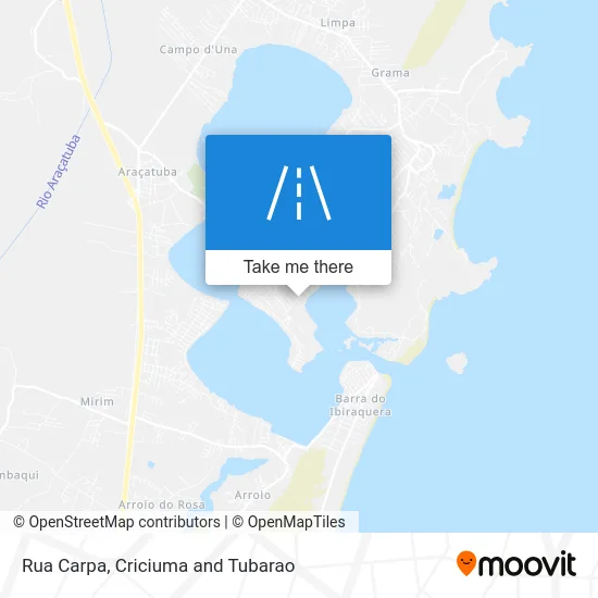 Rua Carpa map