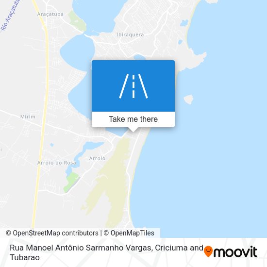 Rua Manoel Antônio Sarmanho Vargas map