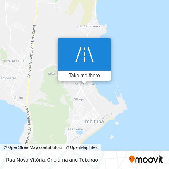 Rua Nova Vitória map