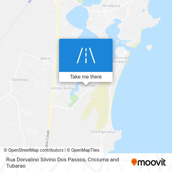 Rua Dorvalino Silvino Dos Passos map