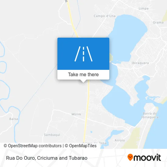 Rua Do Ouro map