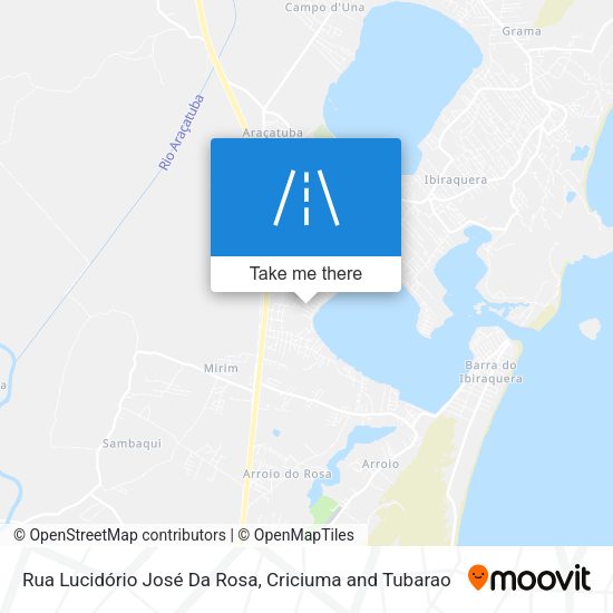 Rua Lucidório José Da Rosa map