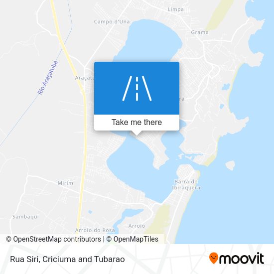 Rua Siri map