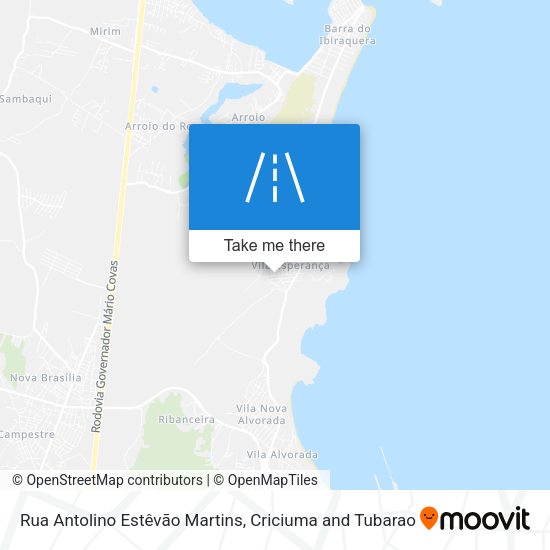 Rua Antolino Estêvão Martins map