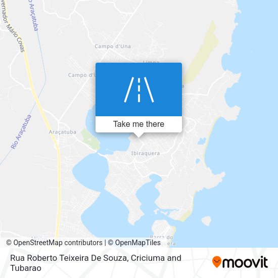 Rua Roberto Teixeira De Souza map