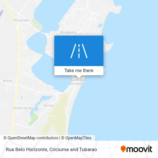 Rua Belo Horizonte map