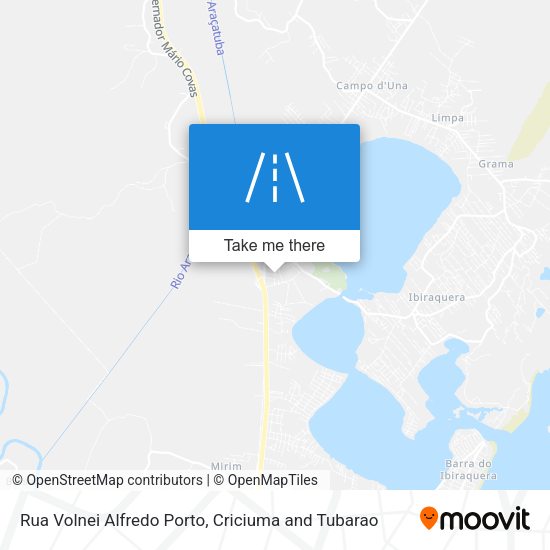Rua Volnei Alfredo Porto map