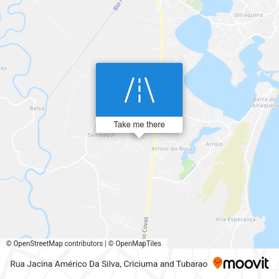 Rua Jacina Américo Da Silva map