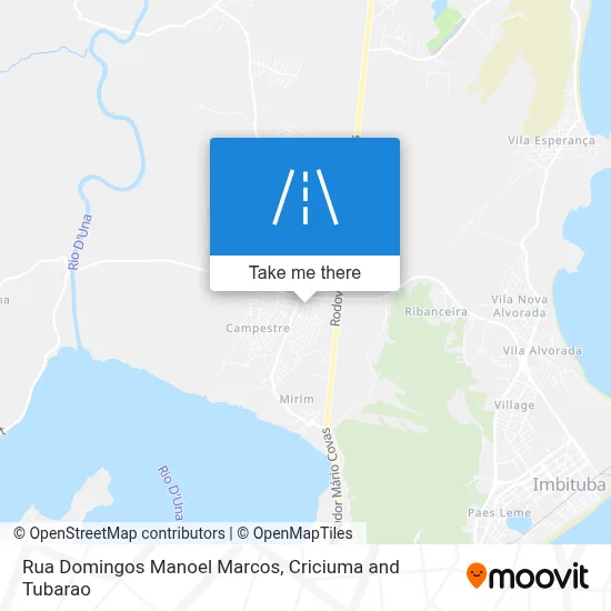 Rua Domingos Manoel Marcos map