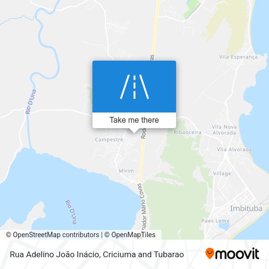 Rua Adelino João Inácio map