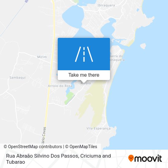 Rua Abraão Silvino Dos Passos map