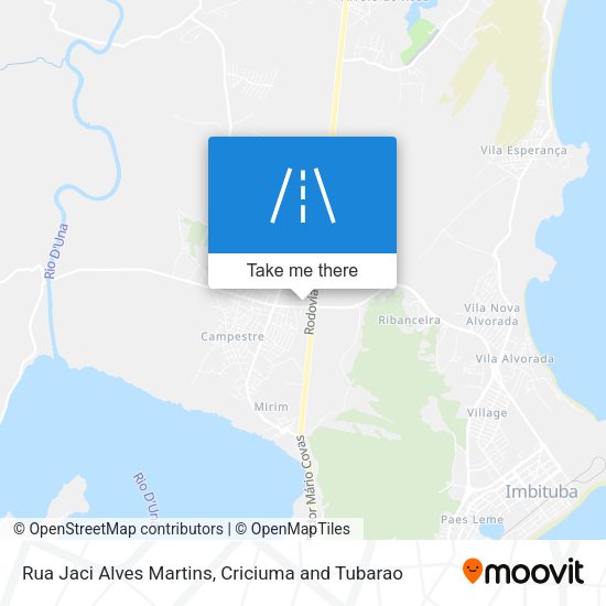 Rua Jaci Alves Martins map