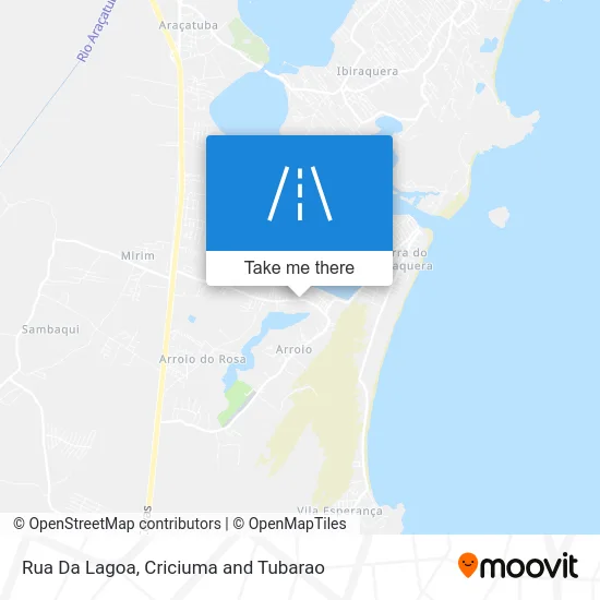 Rua Da Lagoa map