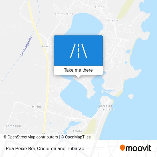 Rua Peixe Rei map