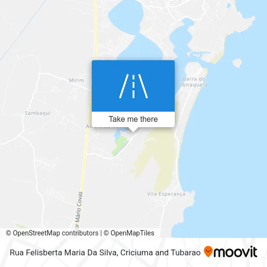 Rua Felisberta Maria Da Silva map