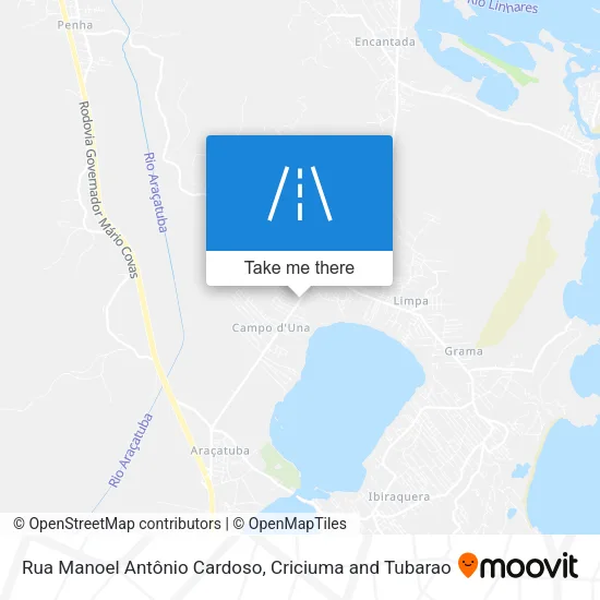 Rua Manoel Antônio Cardoso map