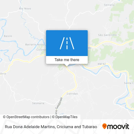 Rua Dona Adelaide Martins map