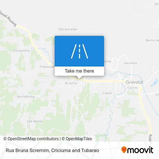 Rua Bruna Scremim map
