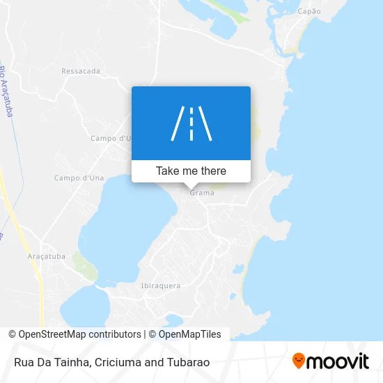 Rua Da Tainha map