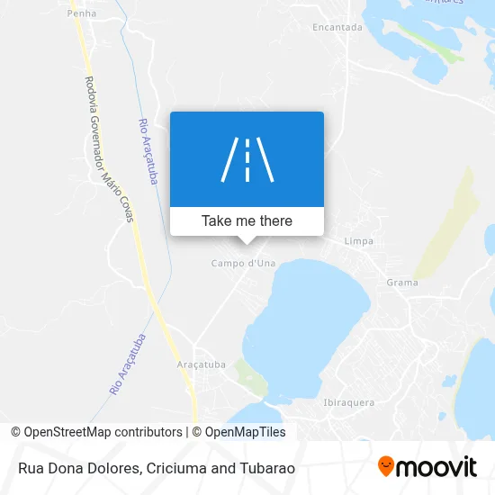 Rua Dona Dolores map