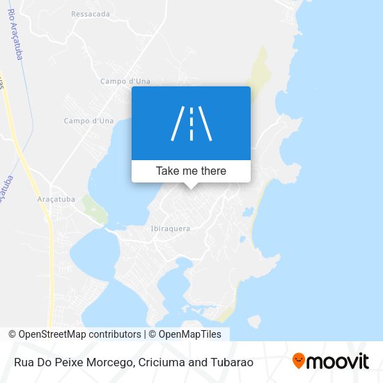 Rua Do Peixe Morcego map