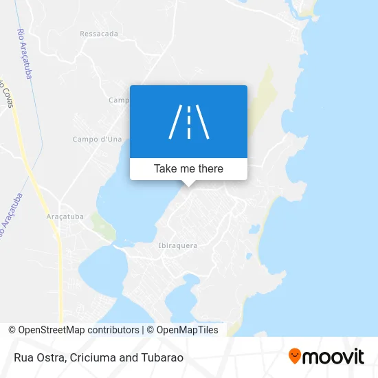 Rua Ostra map