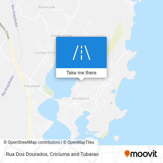 Rua Dos Dourados map