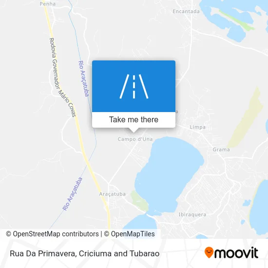 Rua Da Primavera map