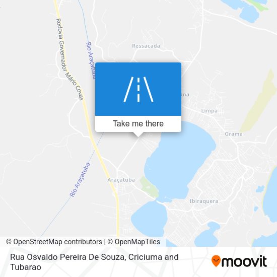 Rua Osvaldo Pereira De Souza map