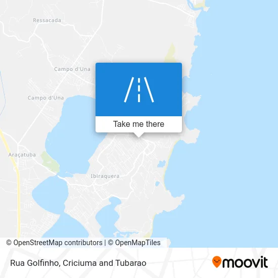 Rua Golfinho map