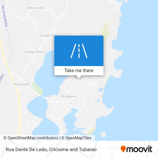 Rua Dente De Leão map