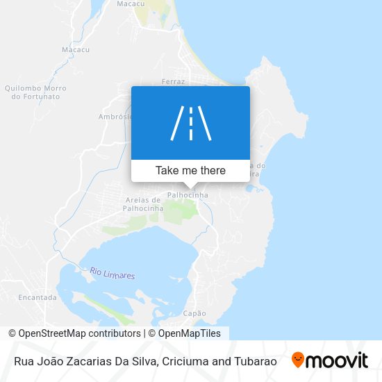 Rua João Zacarias Da Silva map