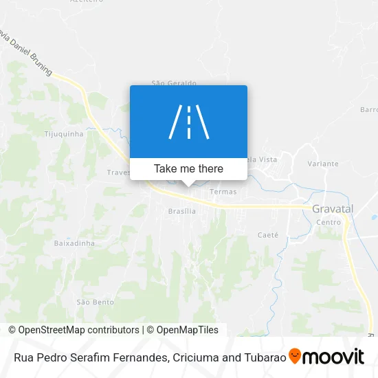 Rua Pedro Serafim Fernandes map