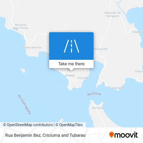 Rua Benjamin Bez map