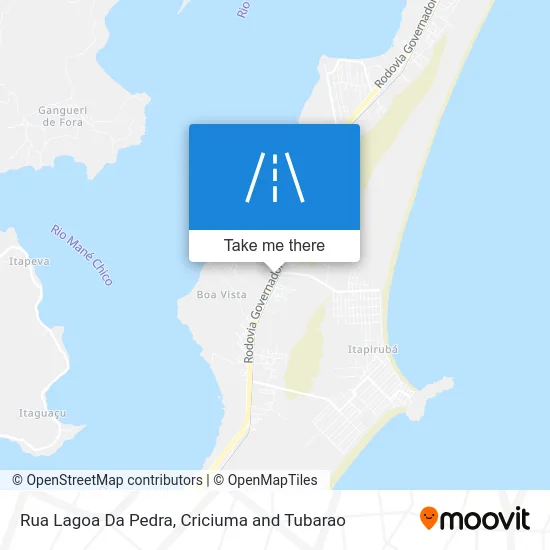 Rua Lagoa Da Pedra map