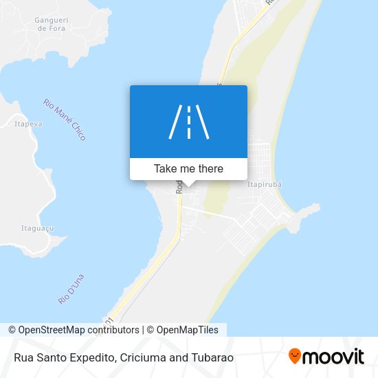 Rua Santo Expedito map