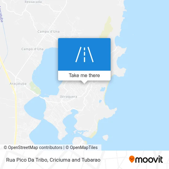 Rua Pico Da Tribo map